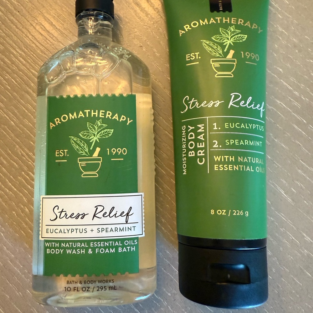 Aromatherapy bath and body wash/ cream